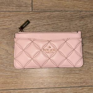 Kate Spade New York - natalia large slim cardholder - rose smoke